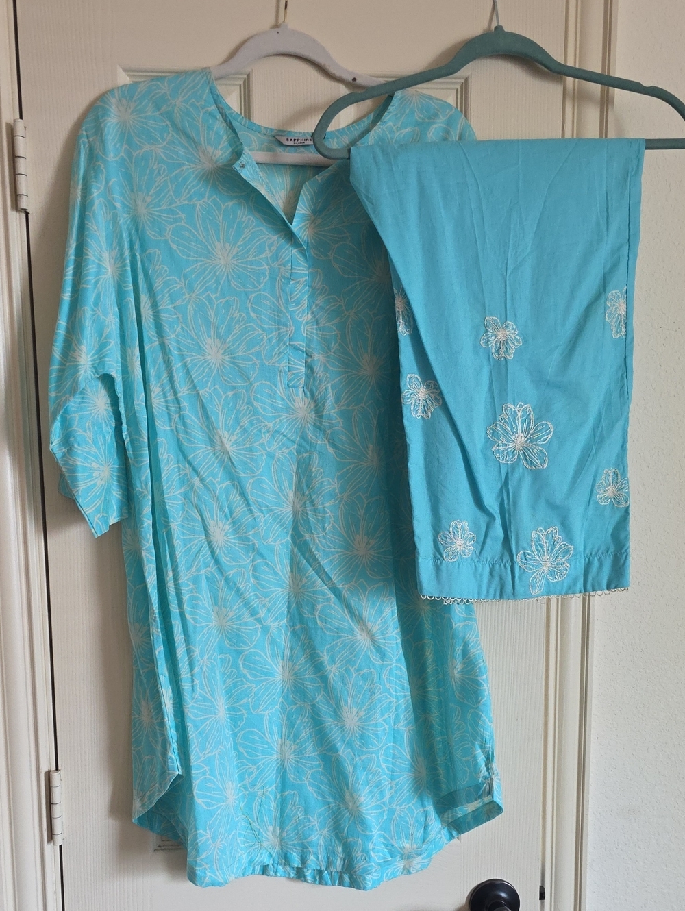 Pakistani Sapphire Co Ord Set